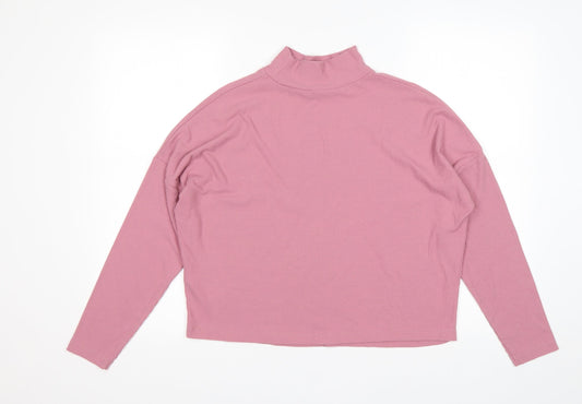 Womens UK Size 8 Red Herring Pink Pullover Jumper