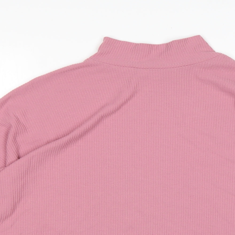 Womens UK Size 8 Red Herring Pink Pullover Jumper