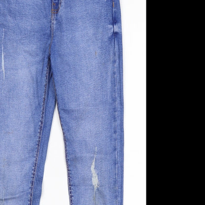 Denim Co Girls Blue  Cotton Skinny Jeans Size 10-11 Years  Regular