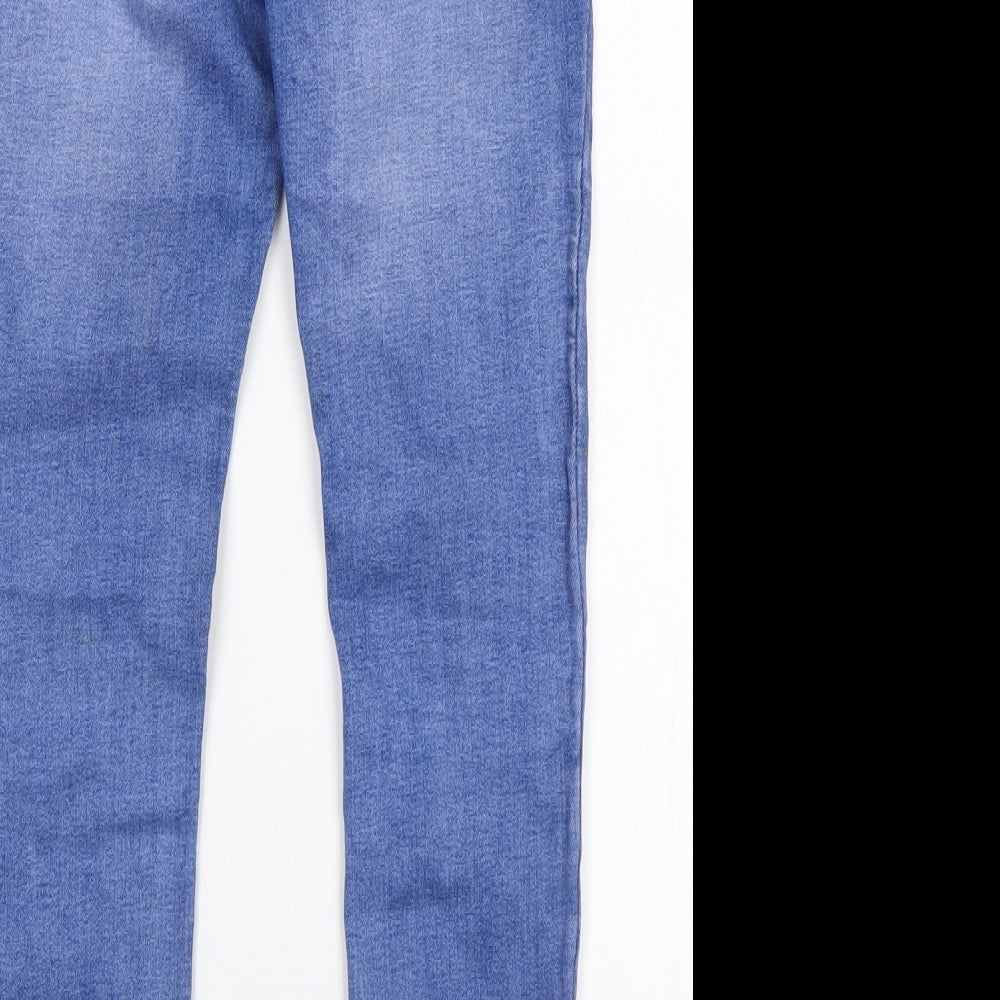 Denim Co Girls Blue  Cotton Skinny Jeans Size 10-11 Years  Regular