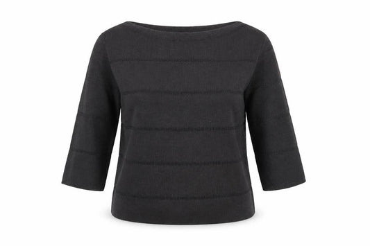 Womens UK Size M Minuet Grey Pullover Jumper