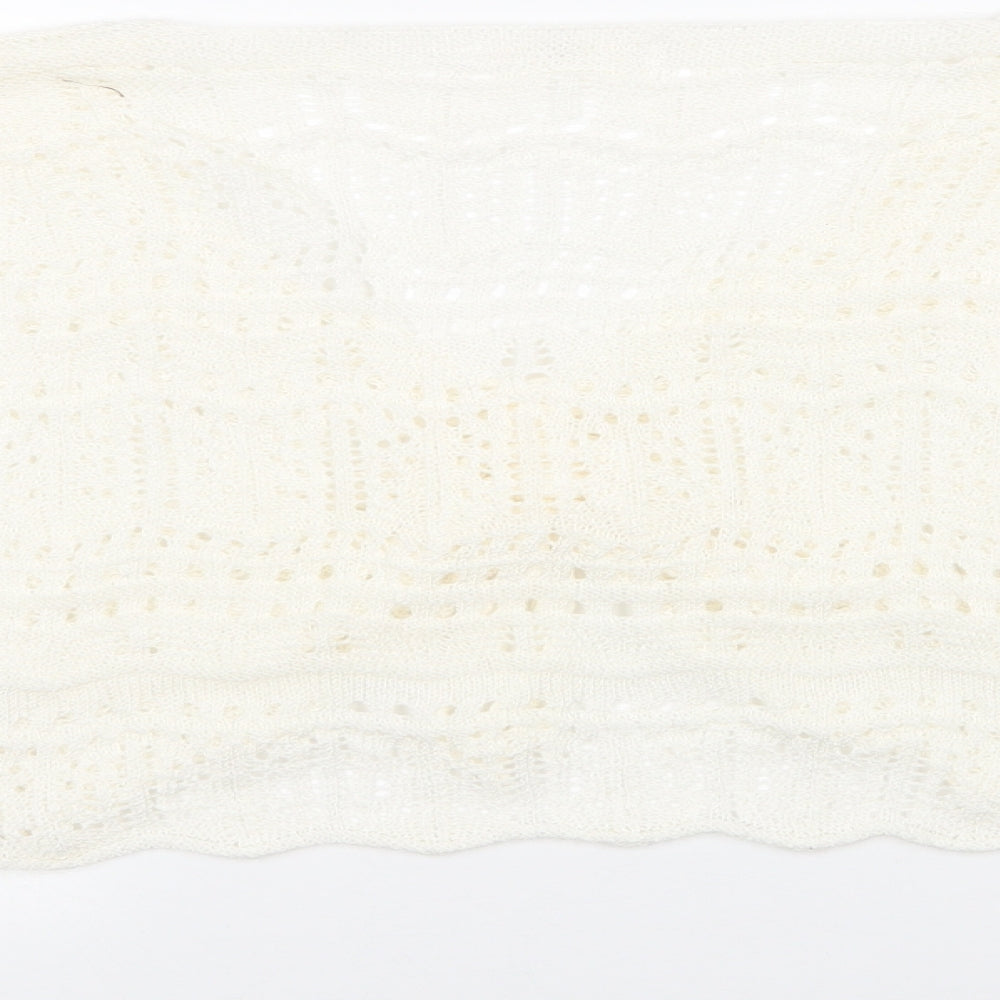 Womens UK Size L Missguided Ivory Pullover Jumper
