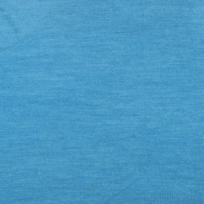 M&S Mens Blue V-Neck  Acrylic Pullover Jumper Size M