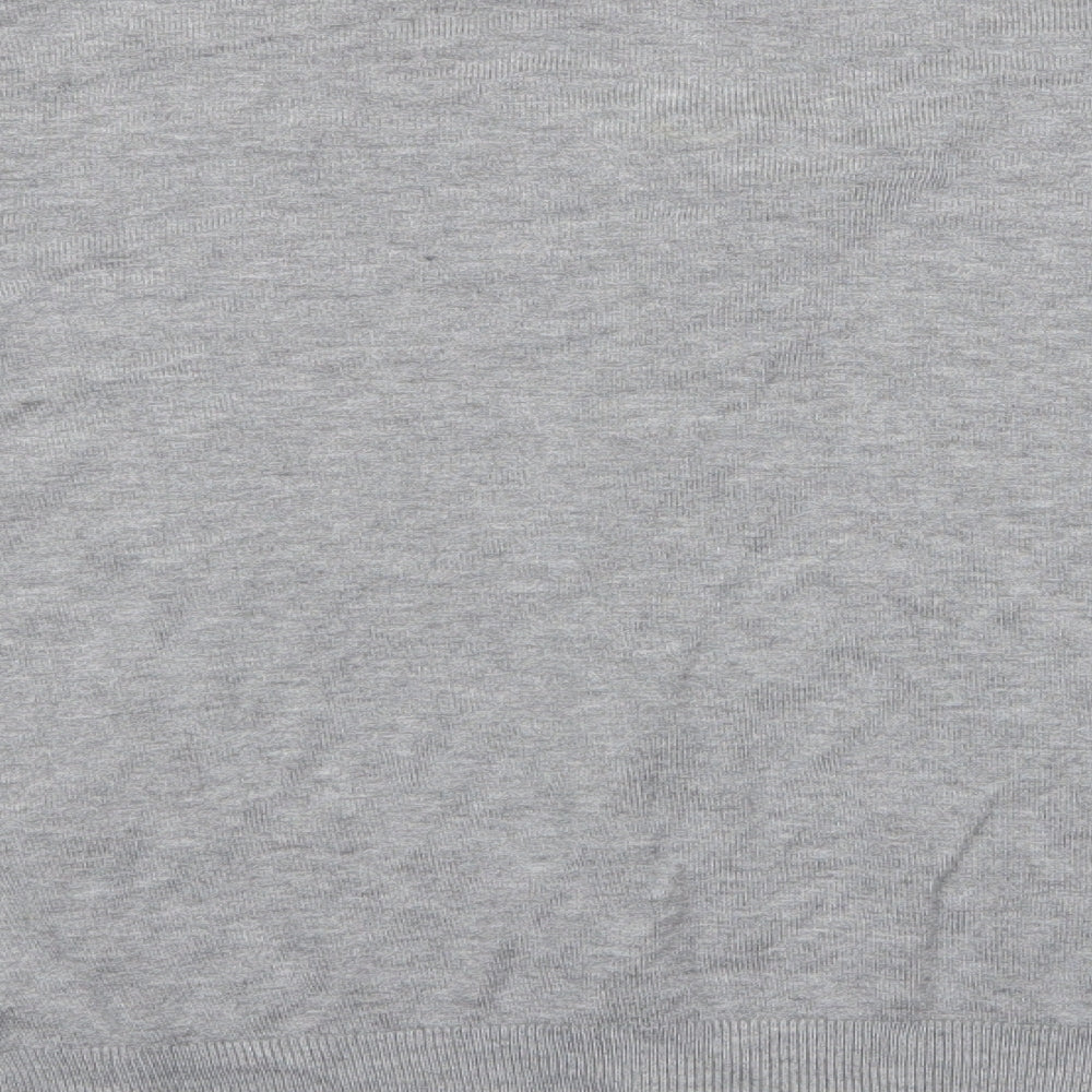 Primark Womens Green Crew Neck  Polyamide Cardigan Jumper Size 14