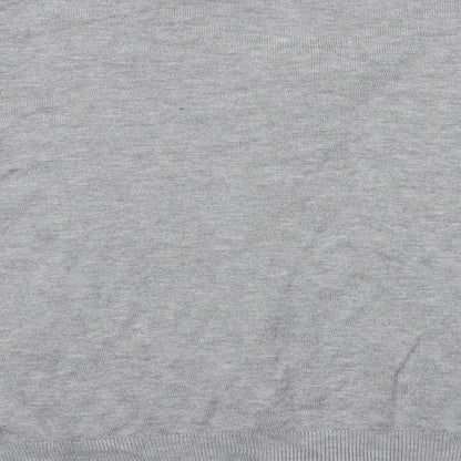 Primark Womens Green Crew Neck  Polyamide Cardigan Jumper Size 14