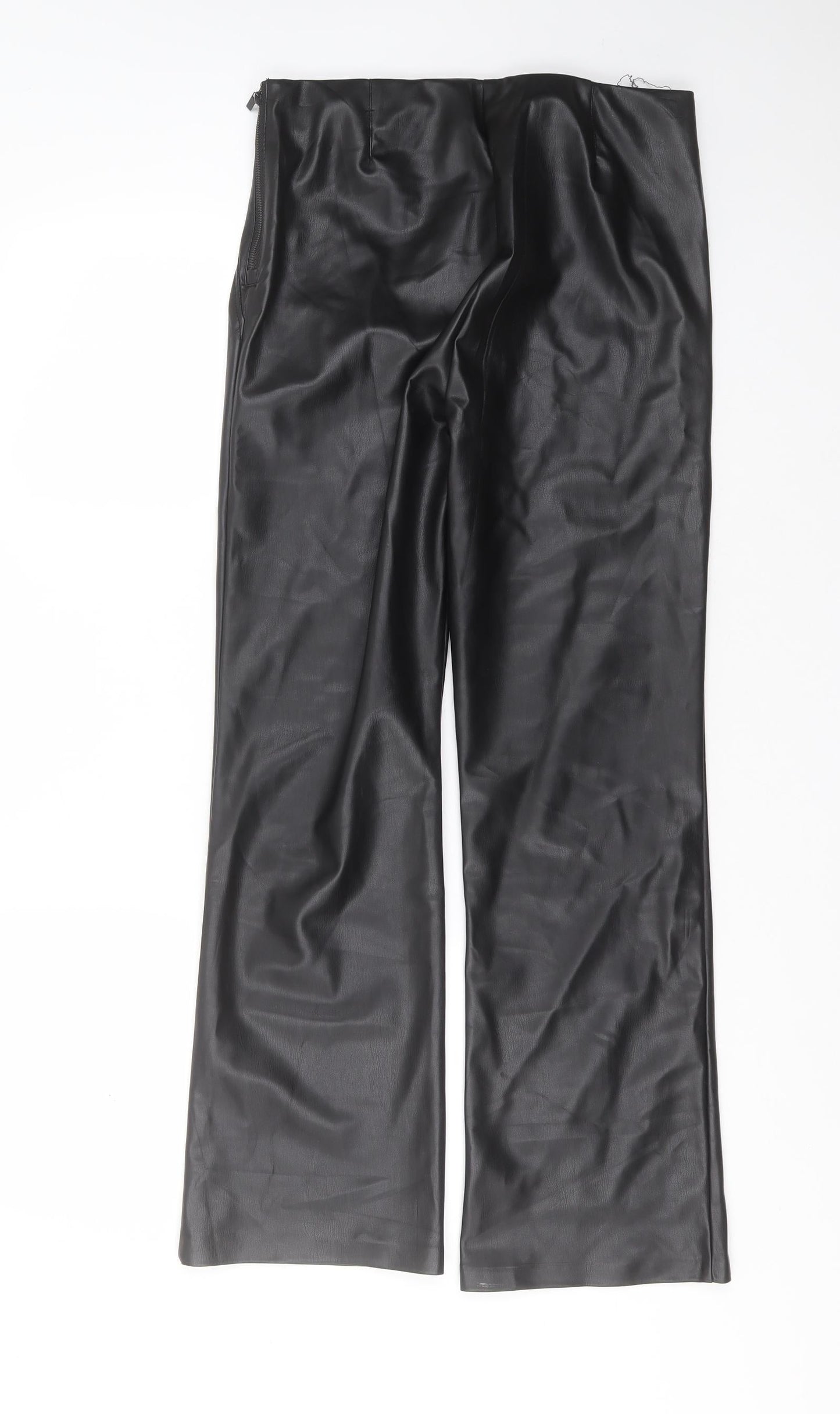 Womens UK Size 30 in Preworn Regular Fit  Black Trousers