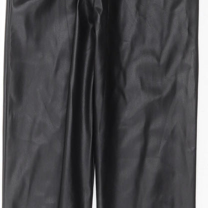 Womens UK Size 30 in Preworn Regular Fit  Black Trousers