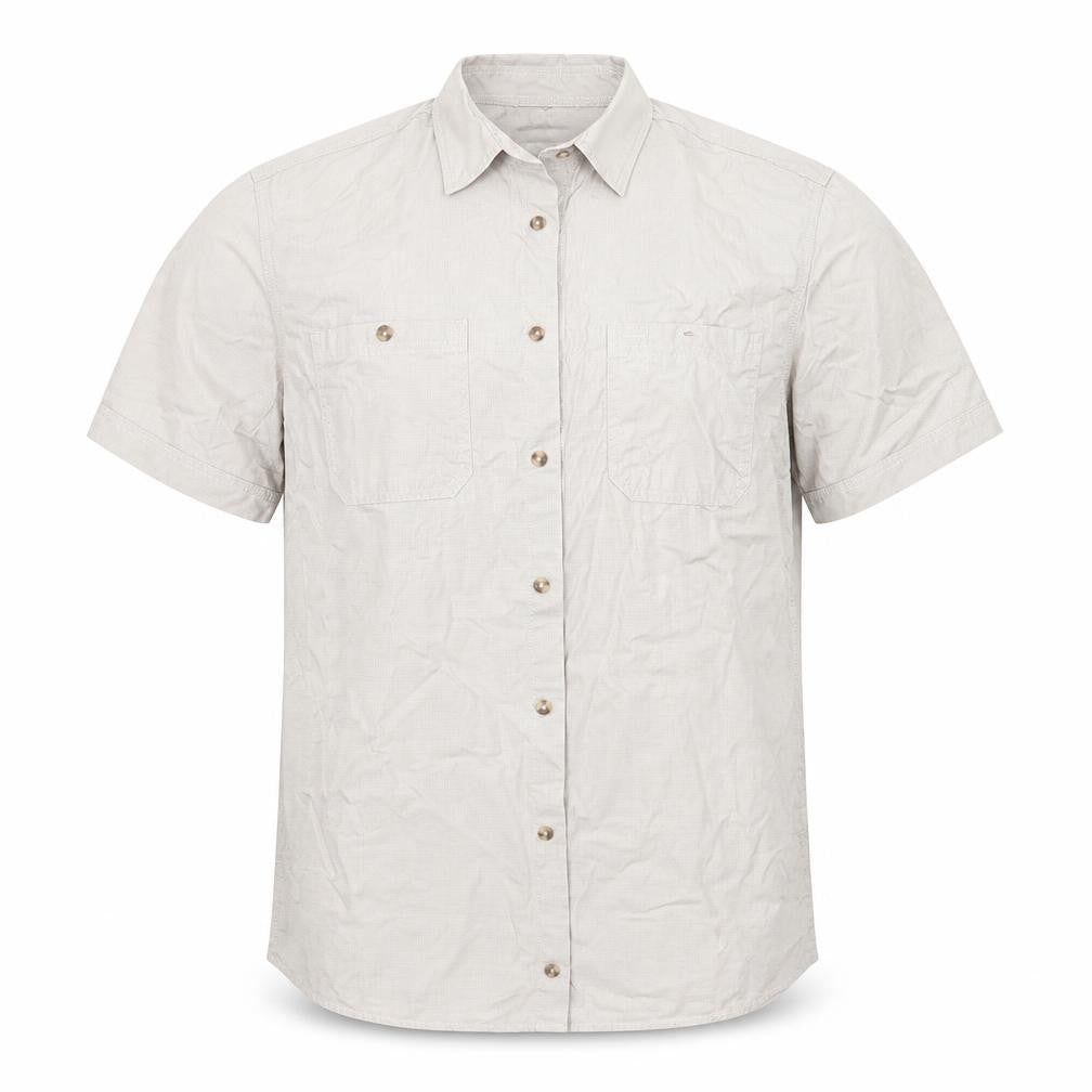 Mens UK Size L celio* Grey  Button-Up Short Sleeve Casual Shirt