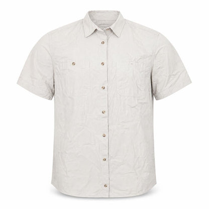 Mens UK Size L celio* Grey  Button-Up Short Sleeve Casual Shirt
