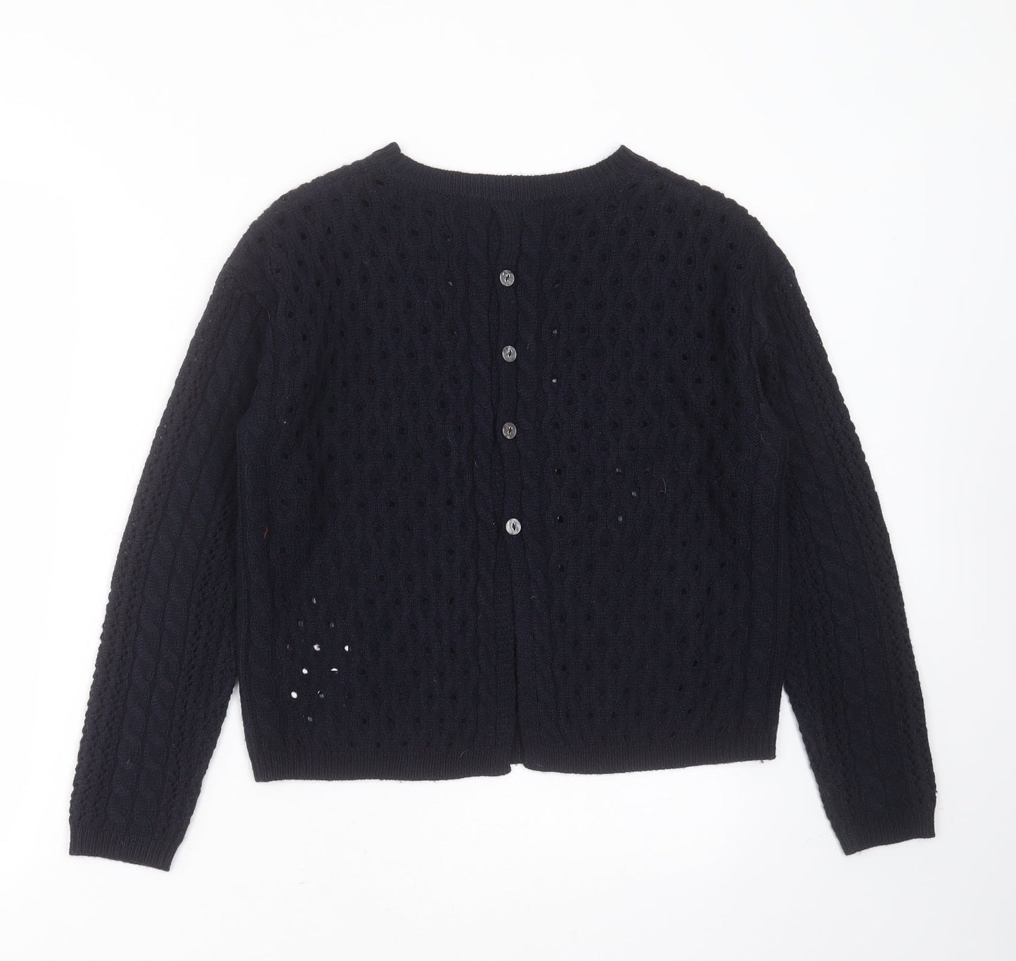 Womens UK Size 10 Marks and Spencer Blue Pullover Jumper