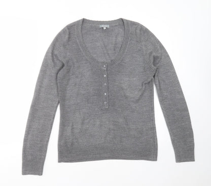 Womens UK Size 12 Marks and Spencer Grey Pullover Jumper