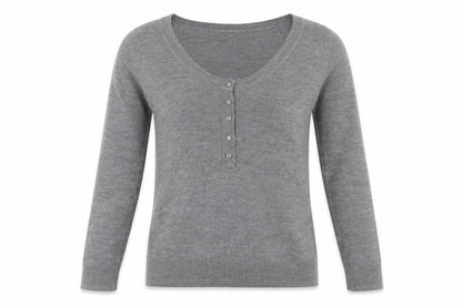 Womens UK Size 12 Marks and Spencer Grey Pullover Jumper