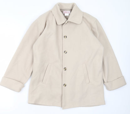 Womens UK Size 10 Claire Neuville Beige Jacket