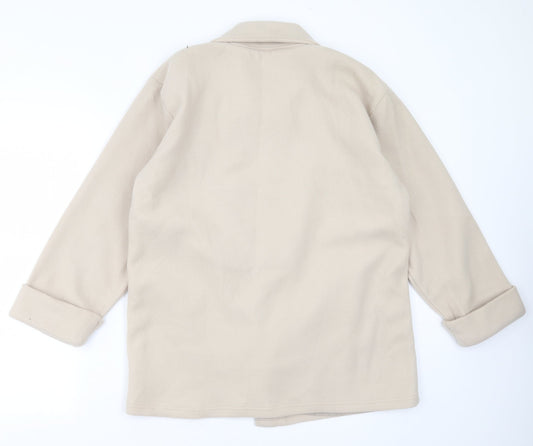 Womens UK Size 10 Claire Neuville Beige Jacket