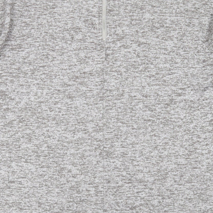 Primark Womens Grey Round Neck  Polyester Pullover Jumper Size M