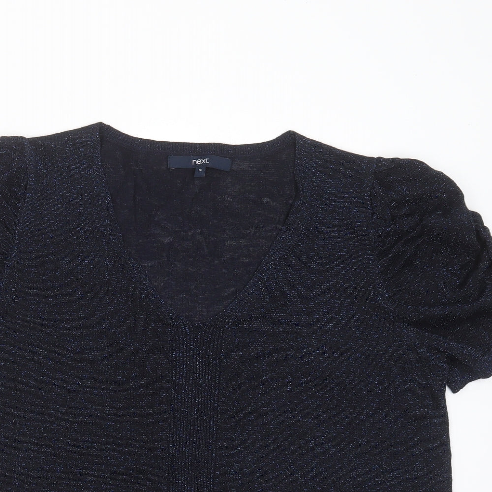 Womens UK Size 14 NEXT Blue Pullover Jumper