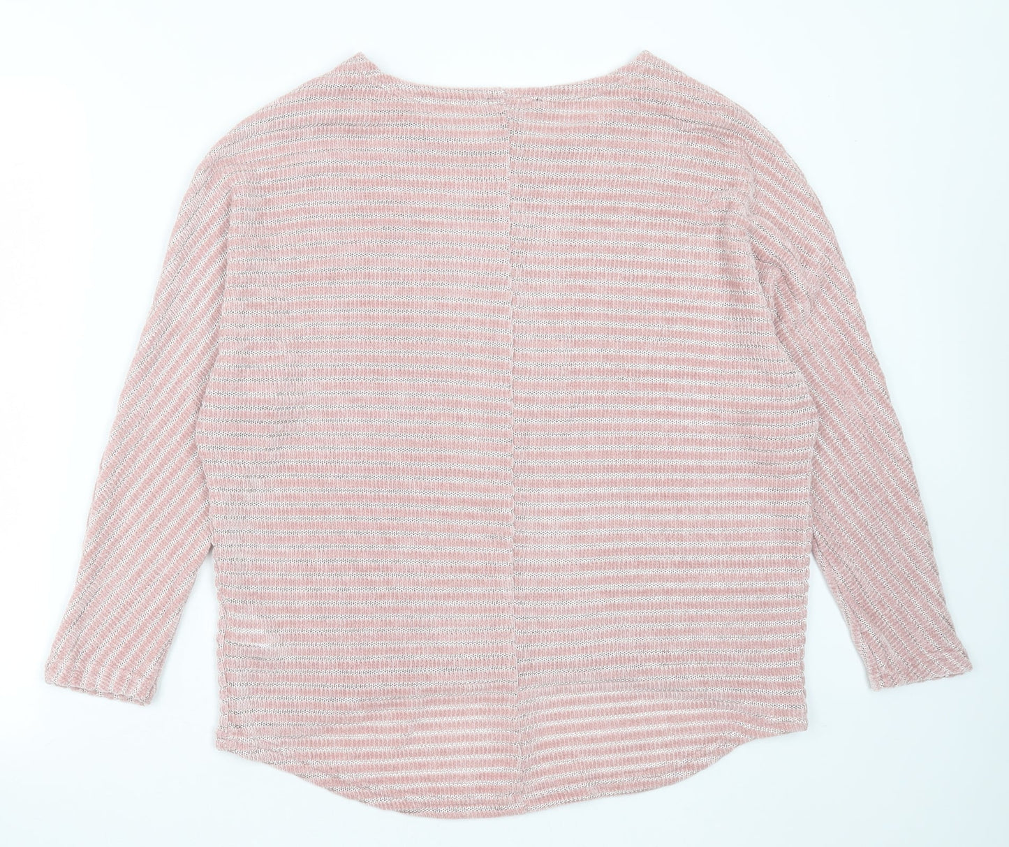 Womens UK Size M New Look Pink Pullover Jumper