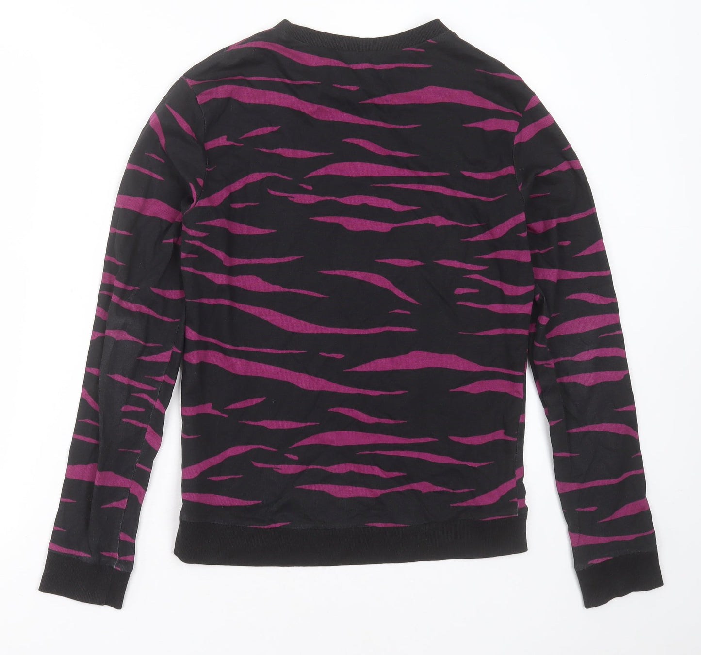 Womens UK Size XS Divided by H&M Black Pullover Sweatshirt