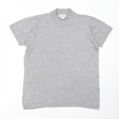Womens UK Size M Pull&Bear Grey Pullover Jumper