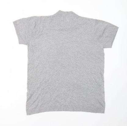 Womens UK Size M Pull&Bear Grey Pullover Jumper