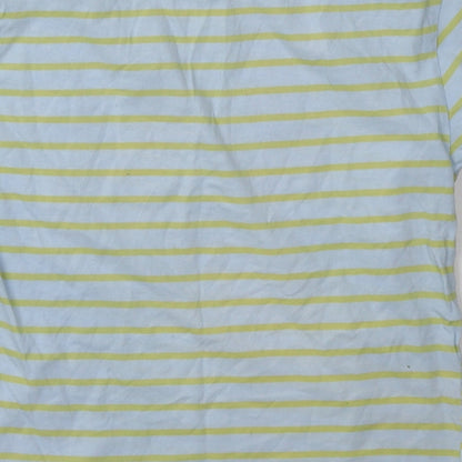 Womens UK Size 6 New Look Blue Basic T-Shirt
