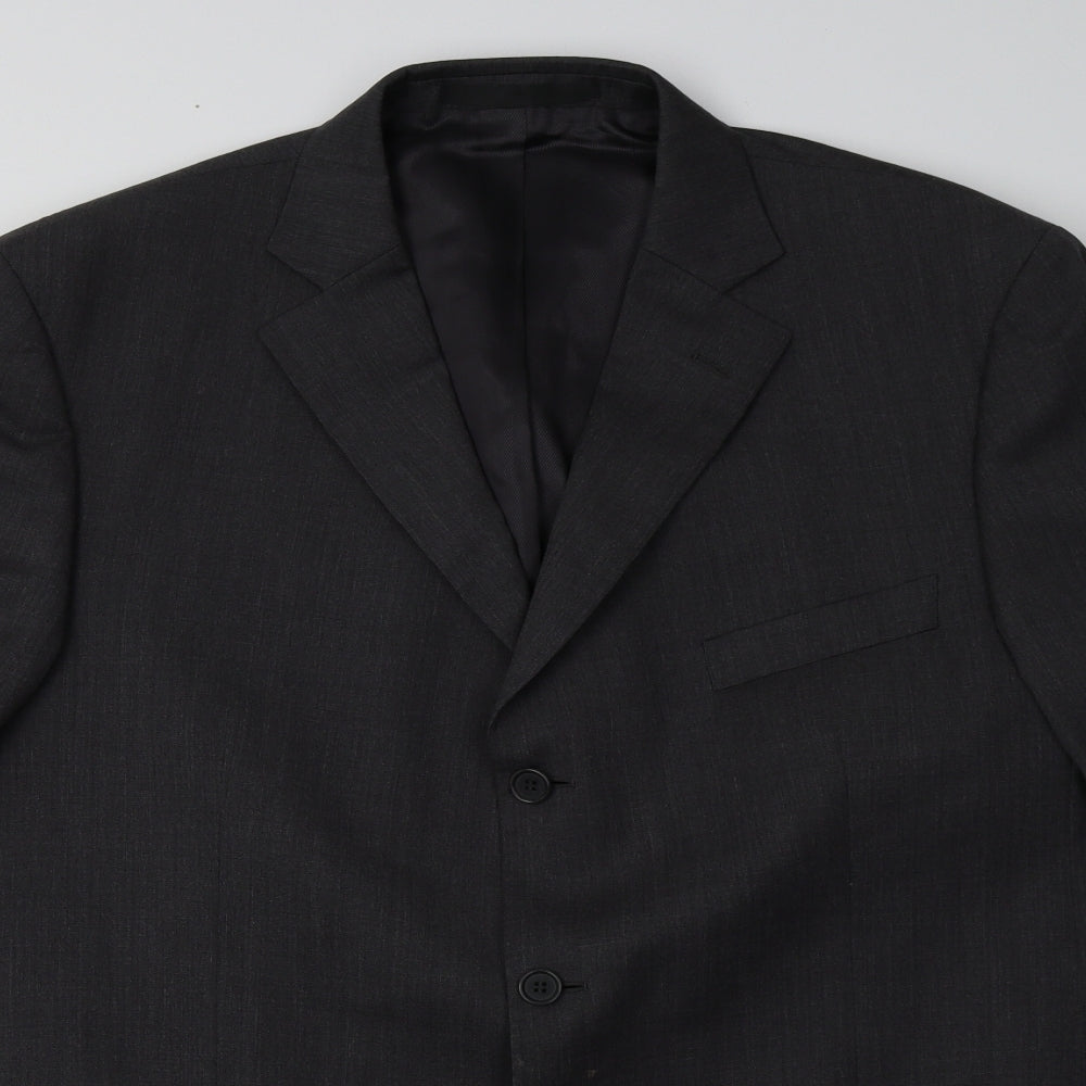 Mens UK Size 44 Marks and Spencer Big & Tall Grey Suit Jacket