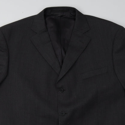 Mens UK Size 44 Marks and Spencer Big & Tall Grey Suit Jacket