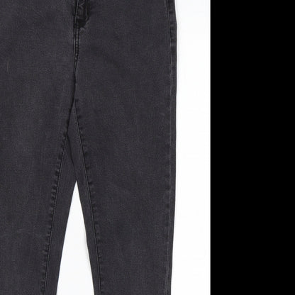Vera Moda Womens Black  Cotton Skinny Jeans Size L L25 in Regular