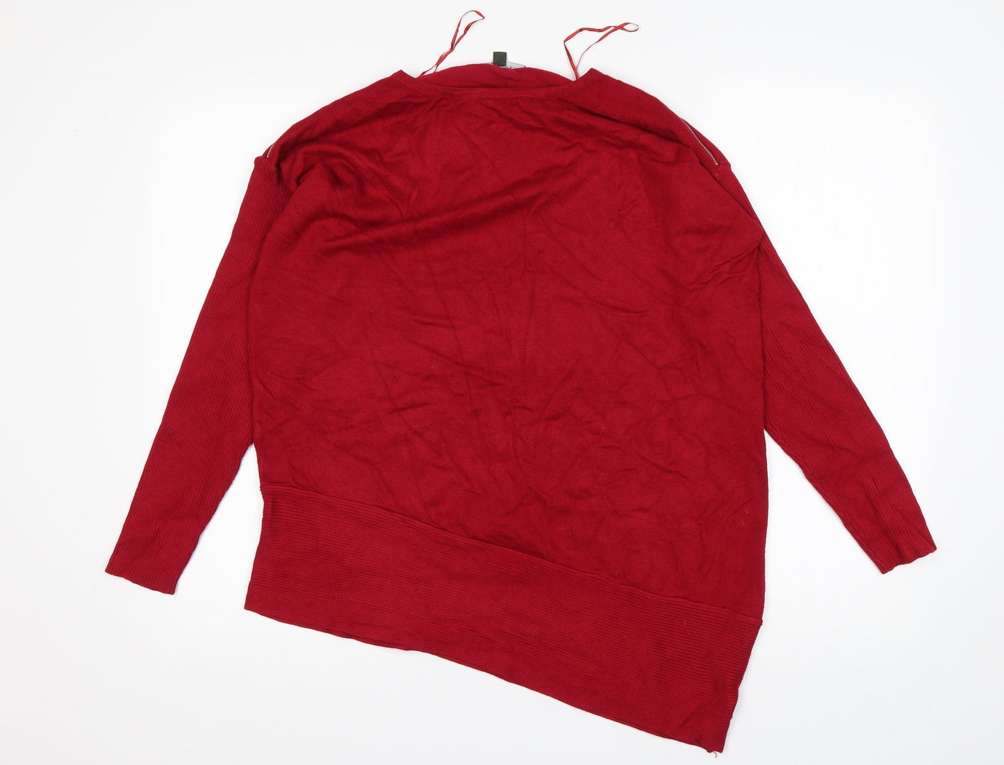Womens UK Size 14 Bonmarché Red Pullover Jumper
