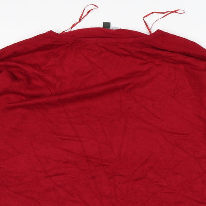 Womens UK Size 14 Bonmarché Red Pullover Jumper