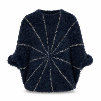 Womens UK Size M Katsumi Blue Pullover Jumper
