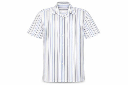 Mens UK Size M Duke Multicoloured  Button-Up Short Sleeve Casual Shirt