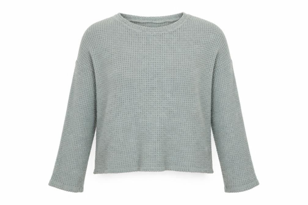 Womens UK Size S Preworn Green Pullover Jumper