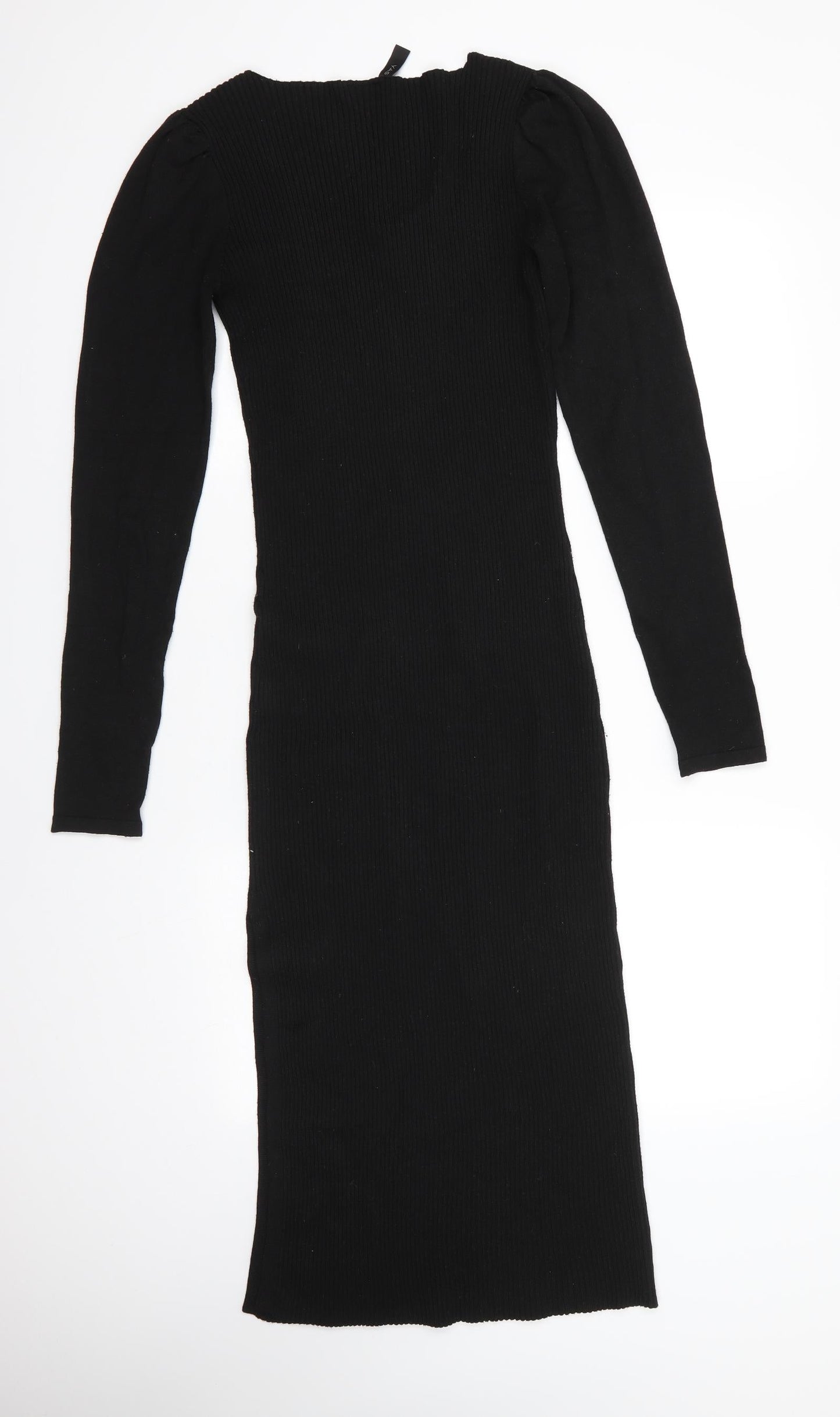 Womens UK Size M Y.A.S Black Pullover Jumper