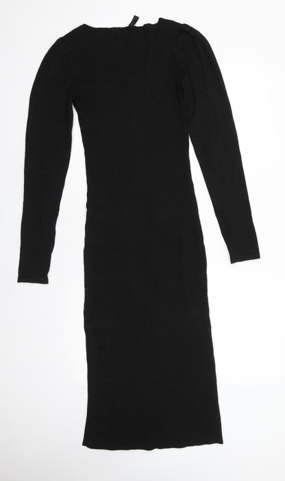 Womens UK Size M Y.A.S Black Pullover Jumper