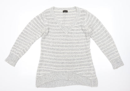 Womens UK Size M Originals Grey Pullover Jumper