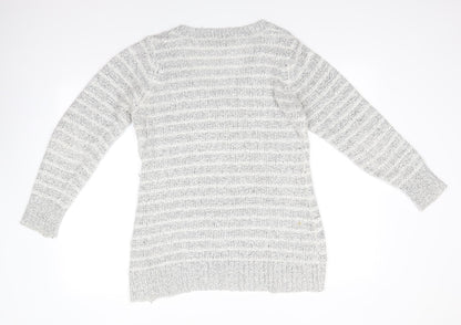 Womens UK Size M Originals Grey Pullover Jumper