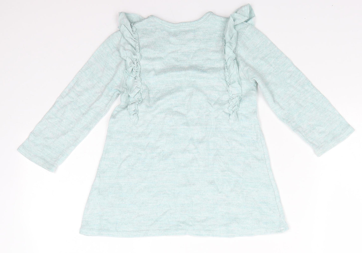 Primark Baby Green  Viscose A-Line  Size 18-24 Months  Round Neck