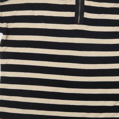 Womens UK Size S Wallis Black Tunic Jumper