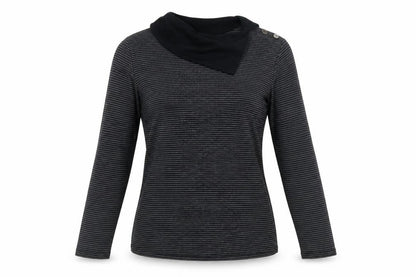 Womens UK Size 12 M&S Grey Basic Blouse
