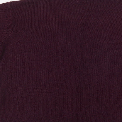Womens UK Size XL Signature Experience Purple Cardigan Jumper