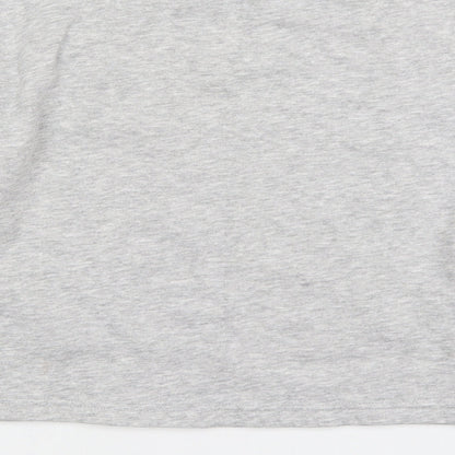 New Look Girls Grey  Cotton Pullover Sweatshirt Size 12-13 Years  Pullover