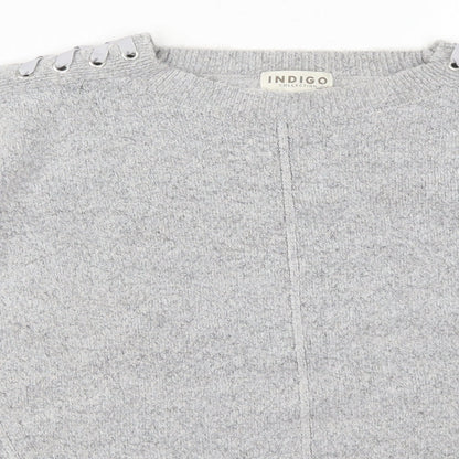 Womens UK Size 14 Marks and Spencer Grey Pullover Jumper