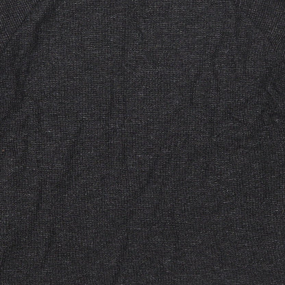 Primark Girls Grey Round Neck  Cotton Pullover Jumper Size 6-7 Years  Pullover