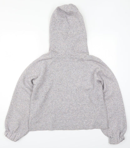 Womens UK Size M NEXT Grey Pullover Hoodie