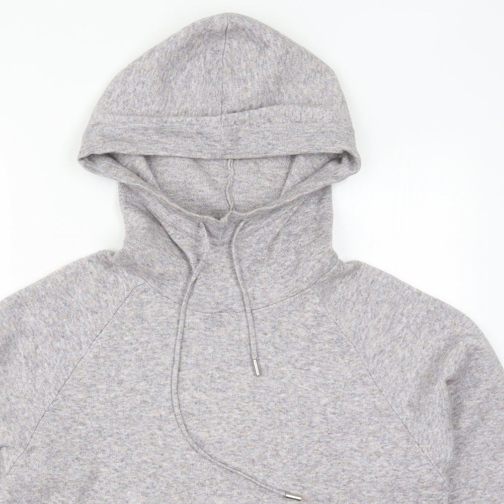 Womens UK Size M NEXT Grey Pullover Hoodie
