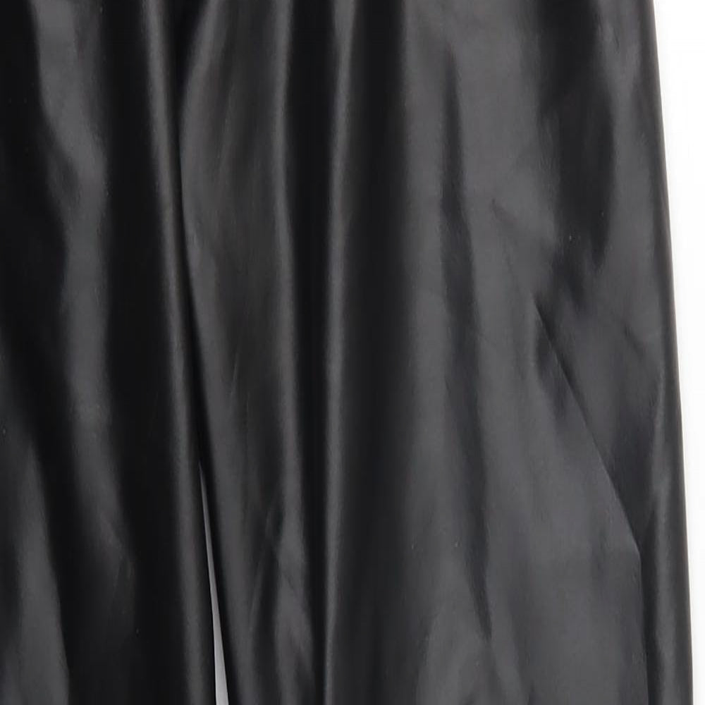 Womens UK Size M Preworn  Carrot Black Leggings