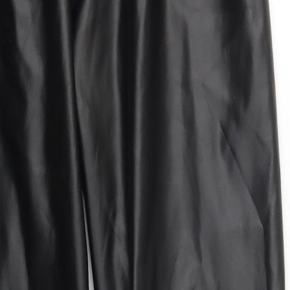Womens UK Size M Preworn  Carrot Black Leggings