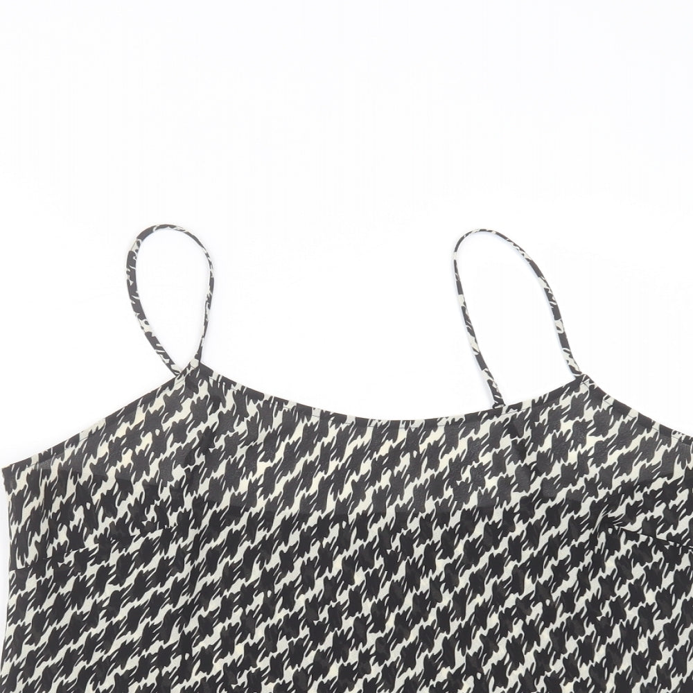 Womens UK Size 16 Marks and Spencer Black Camisole Blouse