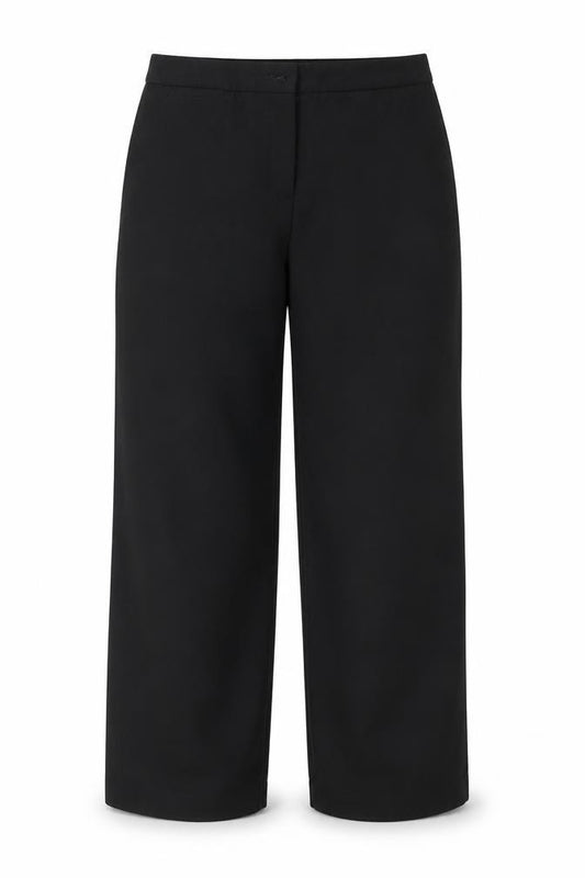 Womens UK Size 14 Marks and Spencer Regular Fit  Black Trousers